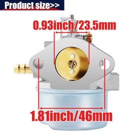 QAZAKY Carburetor Compatible with Toro Power Max 6000 824 826 828 1028 LE LXE XL 38555 38556 38635 38640 38641 38642 38645 521 Snowblower Snowthrower Tecumseh 8hp 9hp 10hp 10.5hp 11hp 4-Cycle Engine