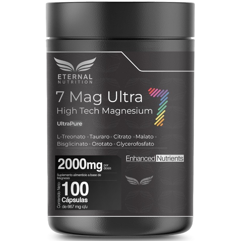 ETERNAL NUTRITION Seven Mag Ultra Magnesio Complex 7 en 1
