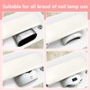 Nail Arm Rest for Acrylic Nails with Nail Table Mat,