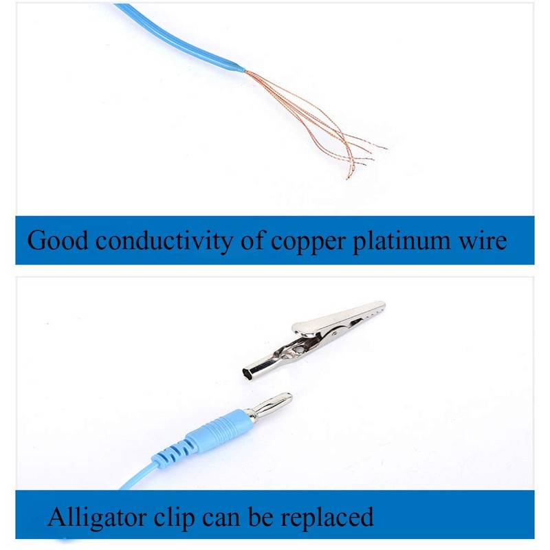 Antistatic Wrist Strap，Adjustable ESD Static Band - 6 Pack for