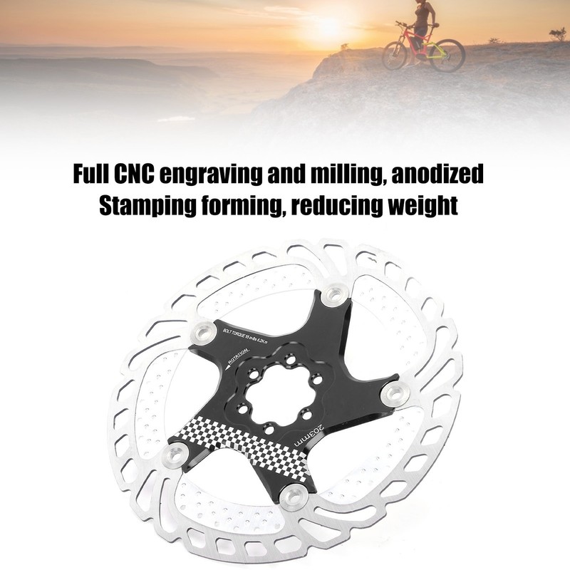 LeBycle Bicycle Brake Cooling Disc Floating Ice Rotor for MTB