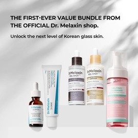 Dr.Melaxin Bright & Smooth Skincare Total Care Set – Glow, Pore Refinement & Spot Treatment, Korean Skincare