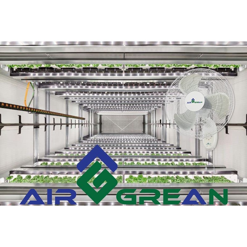 AirGrean Pro Wall Mount Fan 18 Inch, Hurricane Speed with