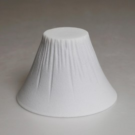 Mt. Fuji Ceramic Coffee Filter - Made in Japan - Reusable Dripper - White