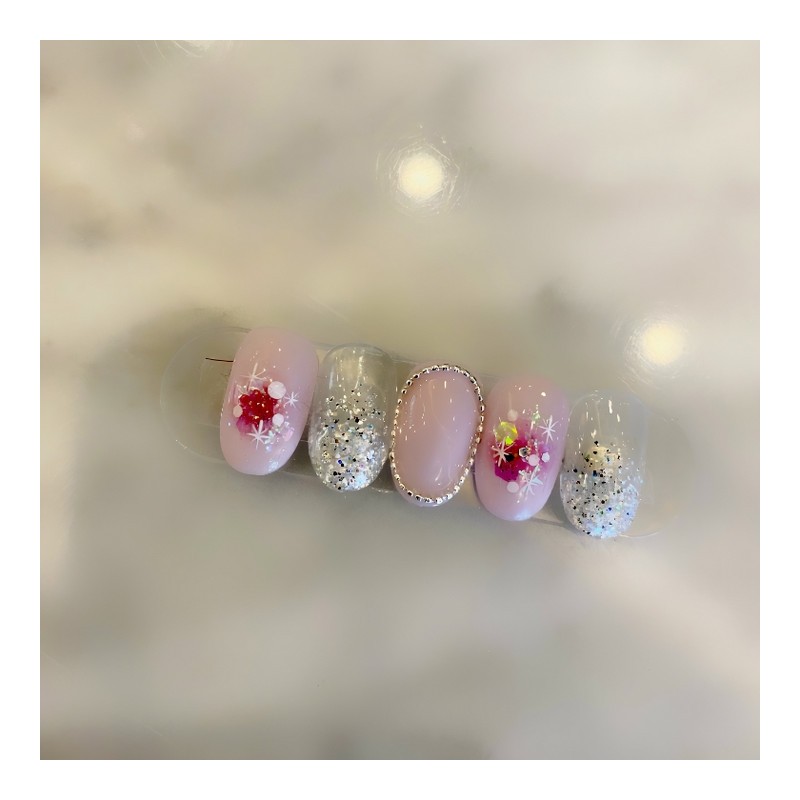 Next day delivery⭐Autumn marble nails⭐ / 다음날 발송⭐가을 마블네일⭐