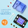 Bevalsa Kids Bento Lunch Box with 6 Compartment, Stainless Steel