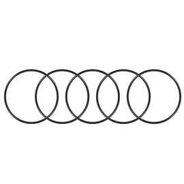 sourcing map Nitrile Rubber O-Rings 105.3mm OD 100mm ID 2.65mm Width, Metric Sealing Gasket, Pack of 5