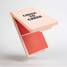 MOYOU LONDON Duo Blush Palette - 2-in-1 Cream & Powder Blusher for Dewy Glow & Long-Lasting Colour - Vegan & Cruelty-Free Makeup for All Skin Types, Cherry Wine