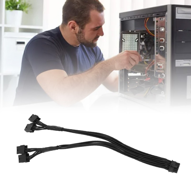 12VHPWR PCI E 5.0 Extension Cable 16Pin Male to PCIE