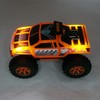 Monster Truck with Lights & Sounds, Motorized Orange Truck for