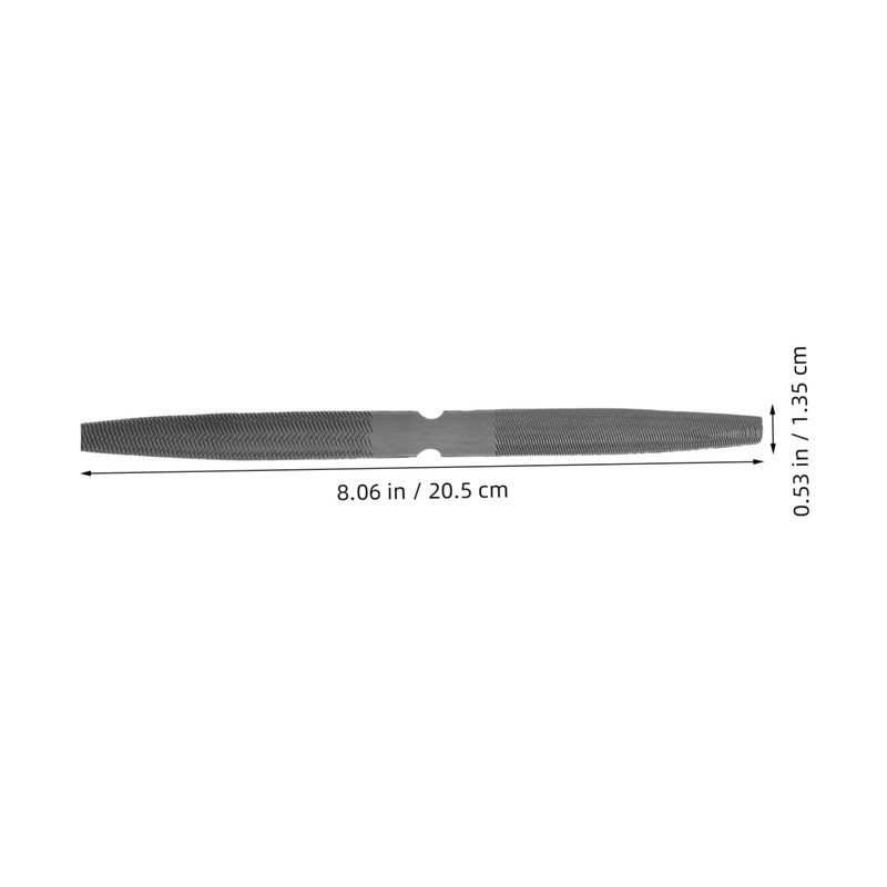 Gatuida Double Ended Half Round Wax File Versatile Carving Tool