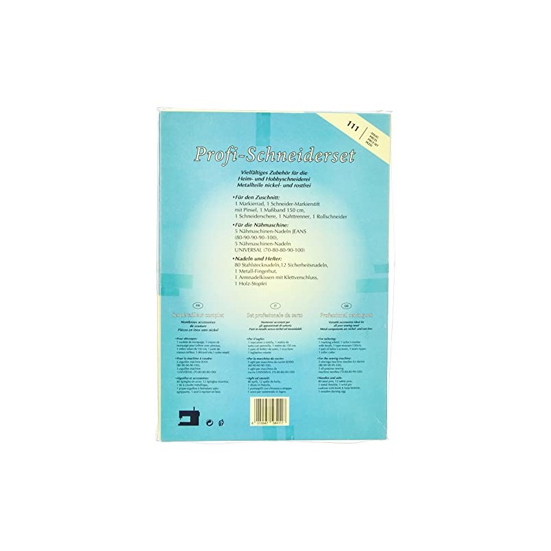 Professional tailor set (111-piece)