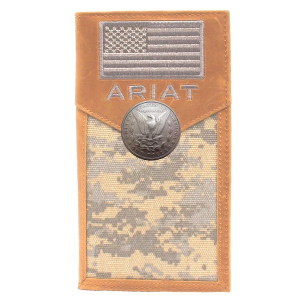 Custom Morgan Dollar Tails and American Flag Green Digital Camo