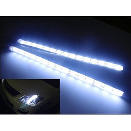 Aria-net 200 Series Crown Dedicated, Dress Up T10 Wedge LED Position Lamp, Small (Tape Light Type), White White, Set of 2 Left and Right