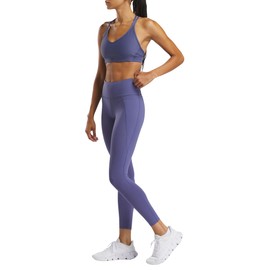 Reebok Women's Lux Low Impact Training Bra, Twilight Purple, XXS