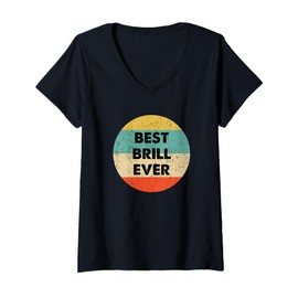 Womens Brill Name V-Neck T-Shirt