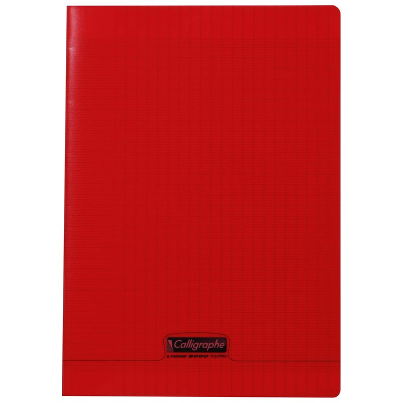 Clairefontaine 8000 Polypropylene Plastic Hardback Notebook 96 Sheets Large Squares