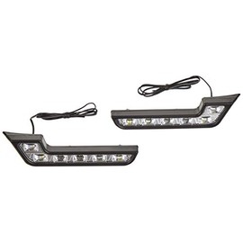 Happiness Express Car LED Daylight/Fog Light, 6 Rungs, Left and Right 1 Set