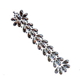 Hair and Body Jewels Hair Jewellery Party Make Up H01 Clear Stones