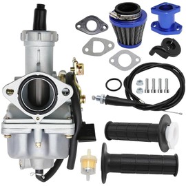 SYOWADA PZ27 Carburetor Replacement for Honda XR100 XR100R, Carburetor Replacement for Most 4 Stroke CG 125CC 150CC 200CC 250CC ATVs, Go Karts (Blue)