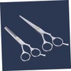 Ipetboom Stainless Steel Professional Hair Scissors 2pcs Flat Scissor Set