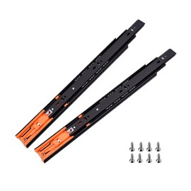 12 Inch Soft Close Drawer Slides, 2 Pairs 100LB Capacity Heavy Duty Stainless Steel Full Extension Ball Bearing Drawer Glides for Kitchen Bathroom Cabinets