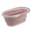 Collapsible Mop Bucket Sturdy PP Large Capacity Portable Handle Multifunction