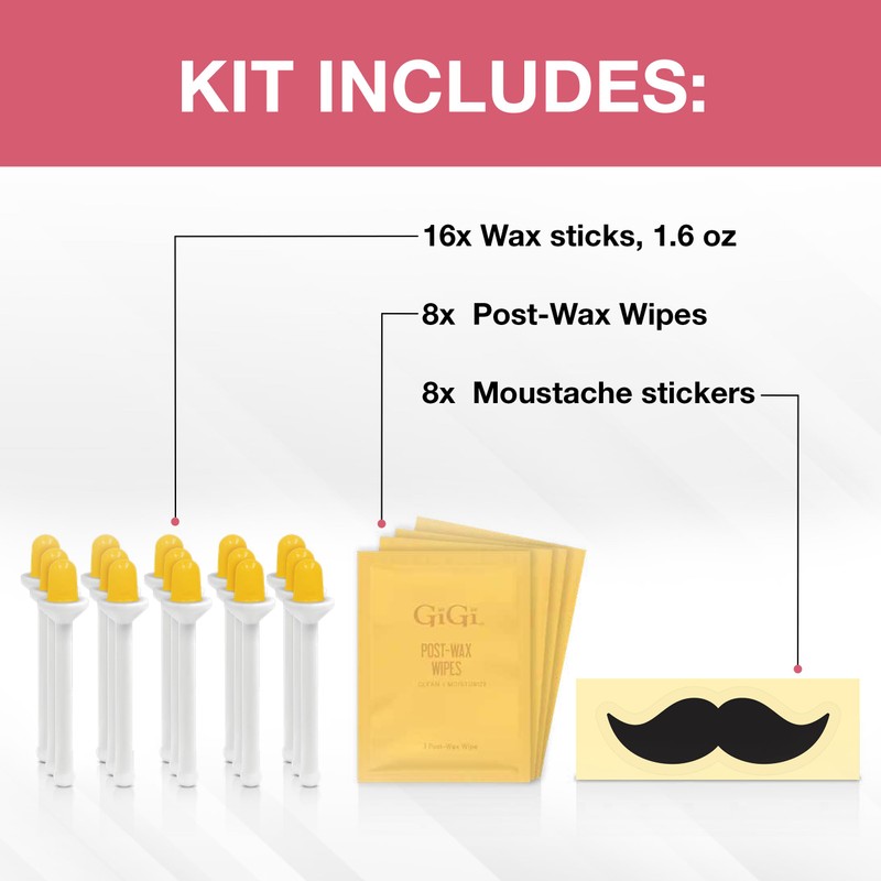 GiGi Nose + Ear Wax Kit, Safe, Quick, and Easy,