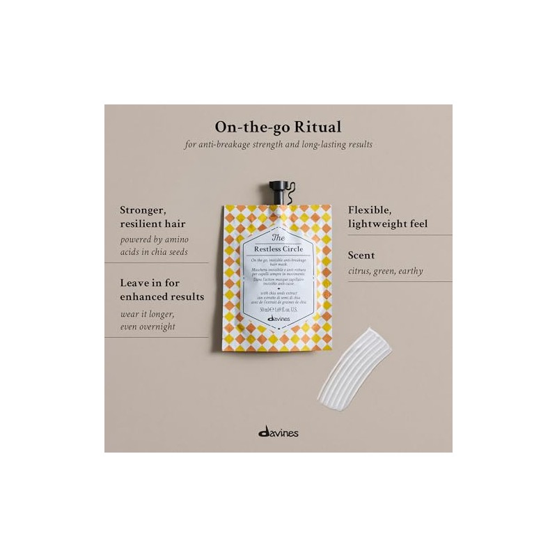 Davines The Restless Circle | Mascarilla capilar anti-quiebre | 50