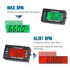 Runleader Operating Hour Counter, Tachometer, Maintenance Hour Counter, Alarm RPM