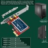 FebSmart Wireless N 2.4GHz 300Mbps PCIE Wireless Network Adapter for