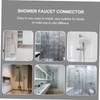 Outanaya Wall Mount Shower Hose Connector for Bathroom Faucet Installation