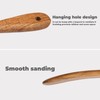 1Pc Ergonomic Long Handle Spatula Wear Resistant Kitchen Flat Spurtle