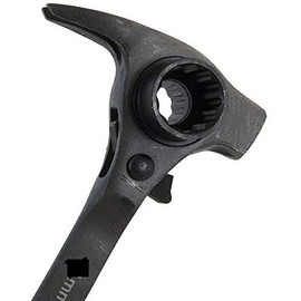 17 x 21mm Ratchet Scaffold PODGER Spanner Scaffolding PRY BAR Wrench Claw Hammer