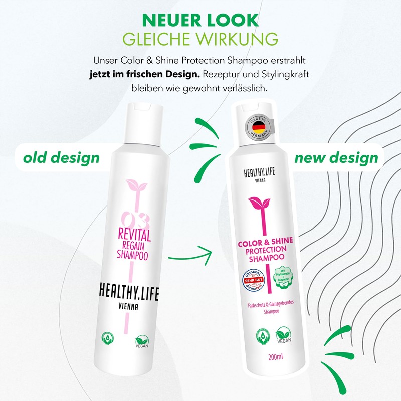 HLV - Colour & Shine Protecting Shampoo | Keratin &