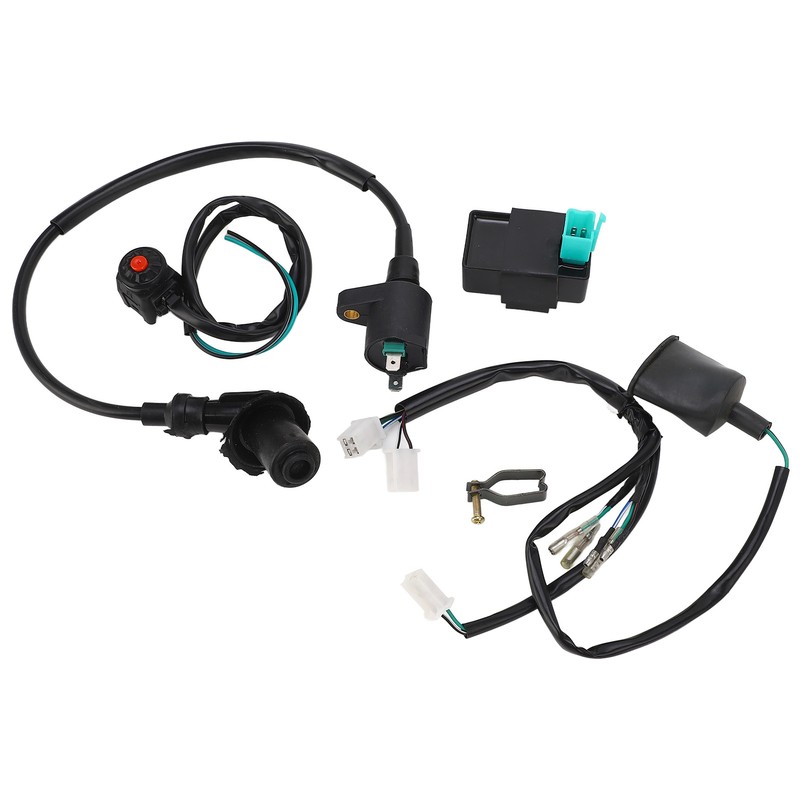 Ignition Coil CDI Wiring Harness with Cut Off Switch Flexible