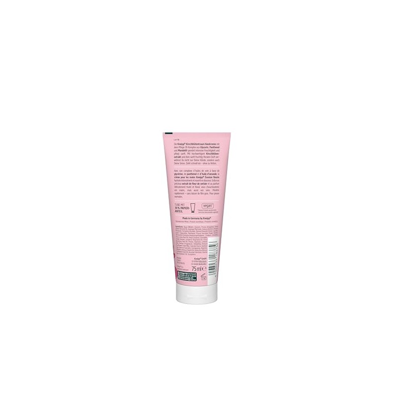 Kneipp Hand Cream Cherry Blossom Dream - For Normal Skin