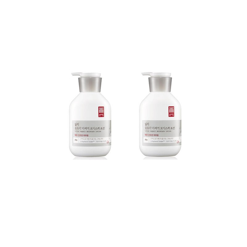Illy 일리 울트라 리페어 모이스춰 로션 350mlX2개/바디 Illy Ultra Repair