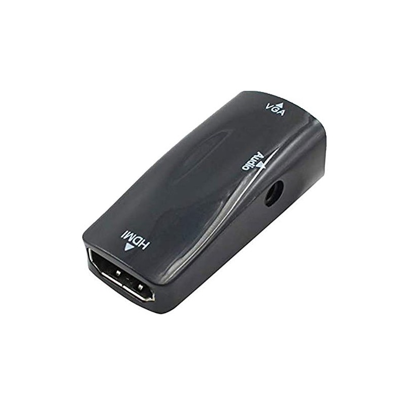 Audio Fan Converter Adapter HDMI Female to VGA Female Audio
