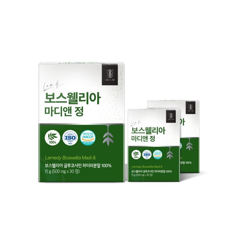 랩온랩 라메디 보스웰리아 정 보스웰리아 원물 20배 비율로 추출농축 국민