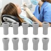 Tubo Eyector de Saliva, 10 Piezas Adaptadores de Tubo de