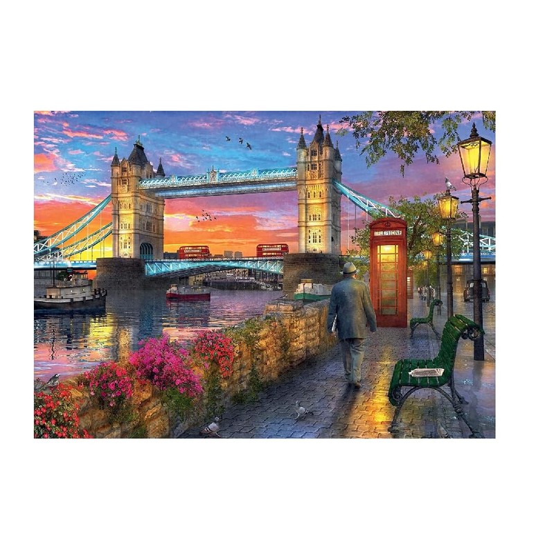 Ravensburger Tower Bridge at Sunset 1000 Piece Jigsaw Puzzles for