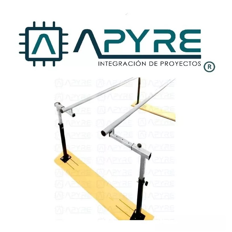 Apyre Bases De Madera De Barras Paralelas De Rehabilitación 100cm