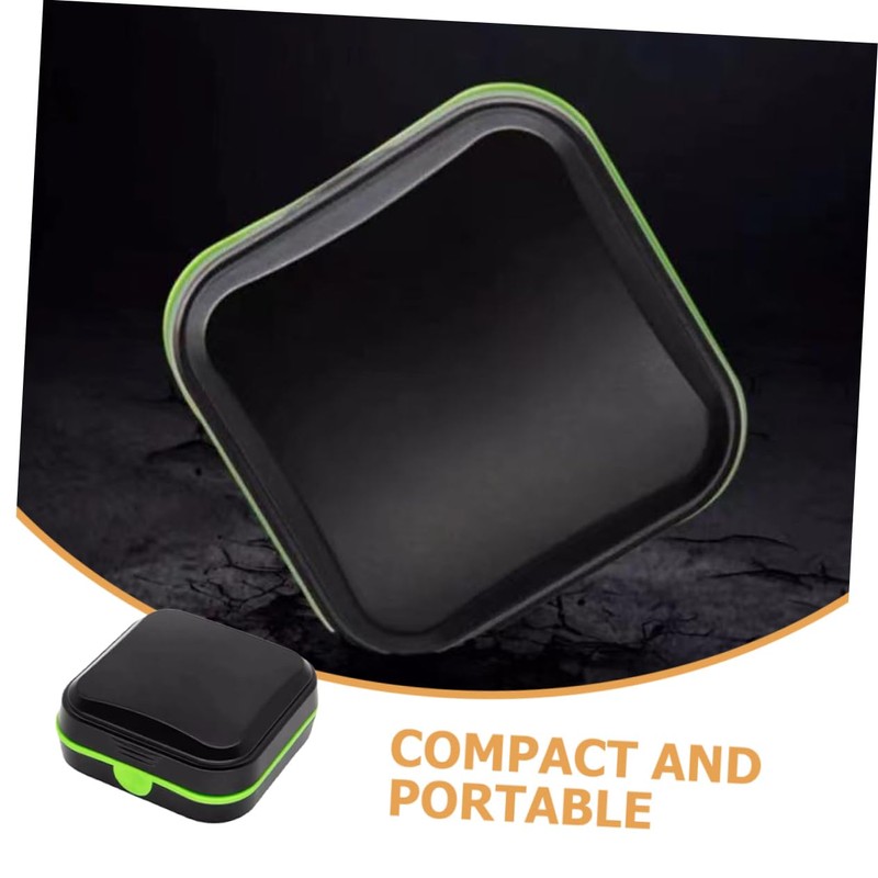 OHPHCALL 2pcs Small Hearing Aid Case Hearing Aid Storage Box