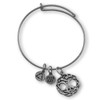 Things2Die4 Celtic `Tree of Life` Silver Plated Expandable Charm Bracelet