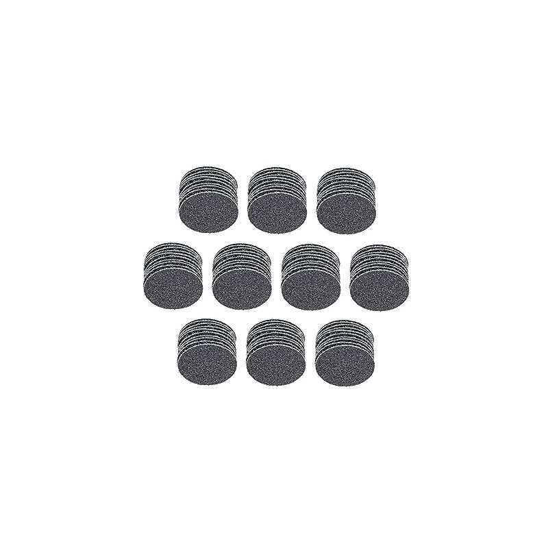 TA-VIGOR 100Pcs 25mm Wet and Dry Sanding Discs, 100 Grit