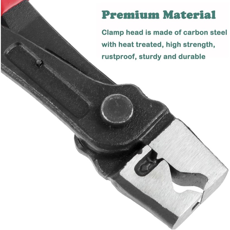 KEWAYO Hose Clamp Plier, 7 Inch Multi-purpose Heavy Duty CV