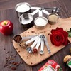 Loimon 10-Piece Stackable Measuring Cups & Spoons Set,Kitchen Essentials for