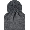 Sterntaler Unisex Children's Hat Baby Bobble Knit Hat Edge, Anthracite