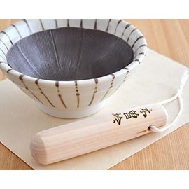 Zen Table Japan 4.7" Japanese Cypress Hinoki Pestle Surikogi Made in Japan